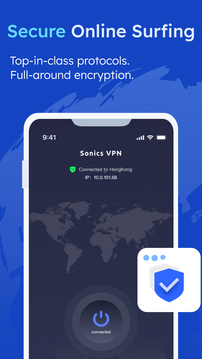 Sonics VPN Fast and Private
