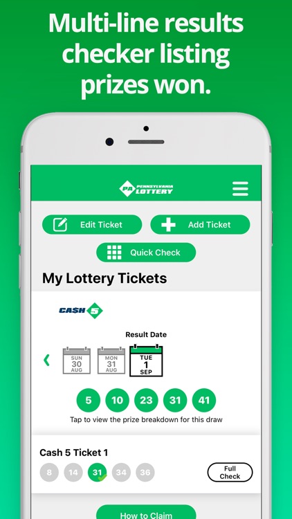 Pennsylvania Lotto Results