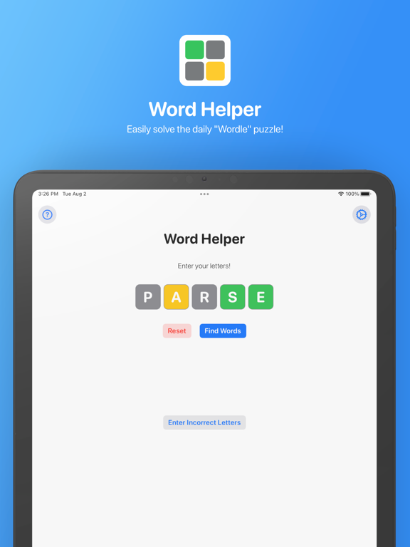 Word Helper: Word Game Solverのおすすめ画像1