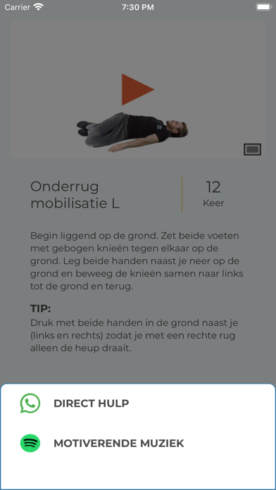 Start Vitaliteit Screenshot