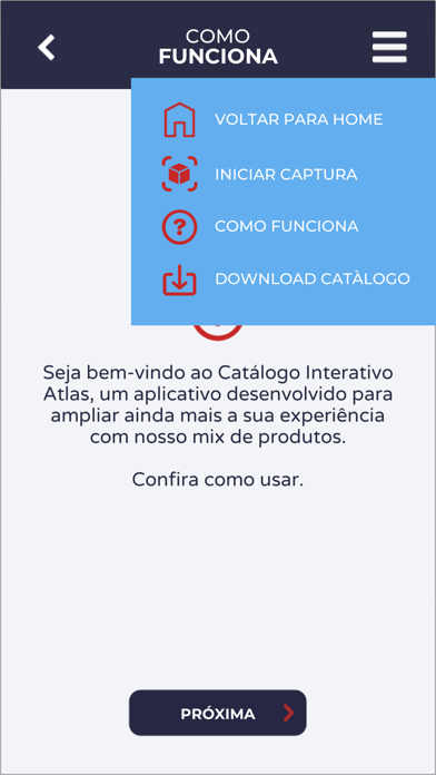 Catálogo Interativo Atlas Screenshot
