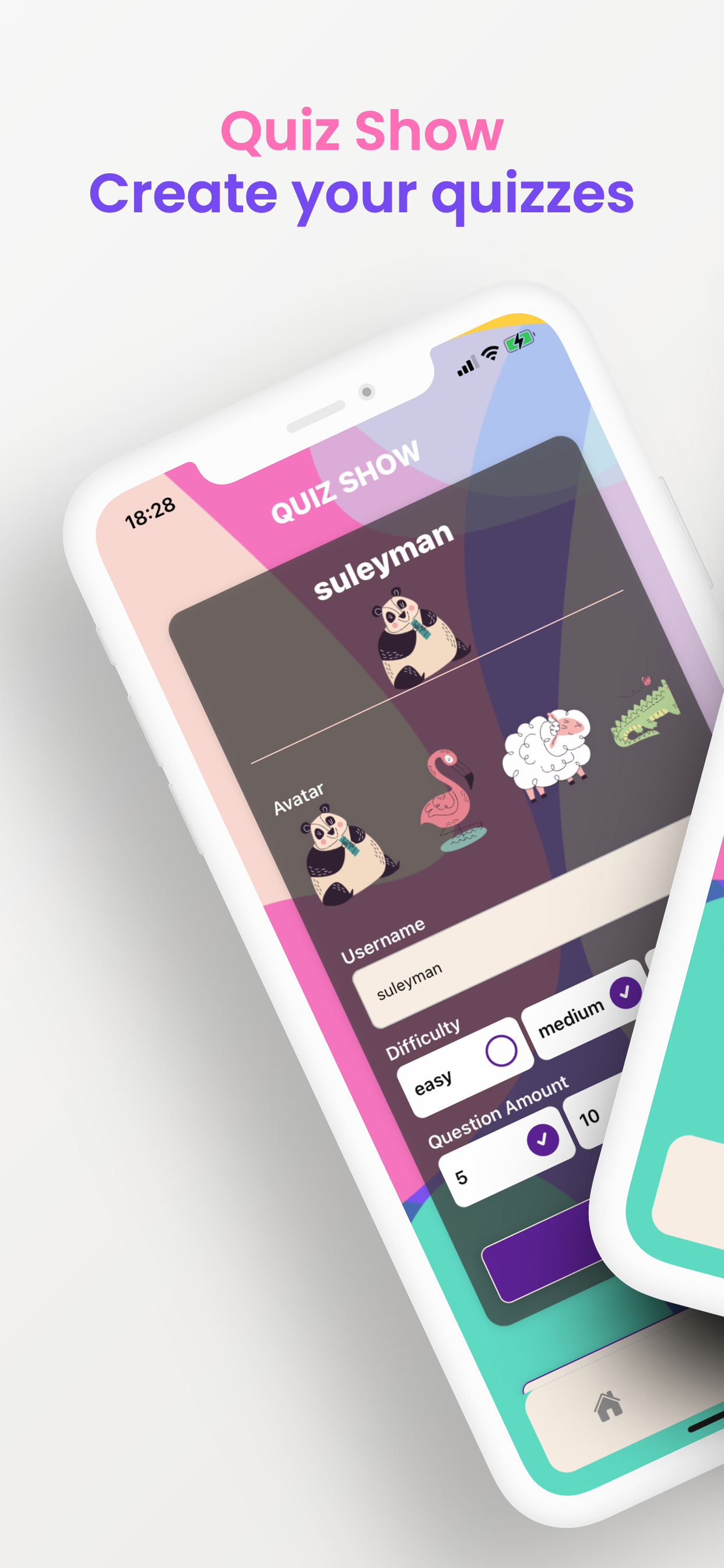 Quiz Show -Create your quizzes