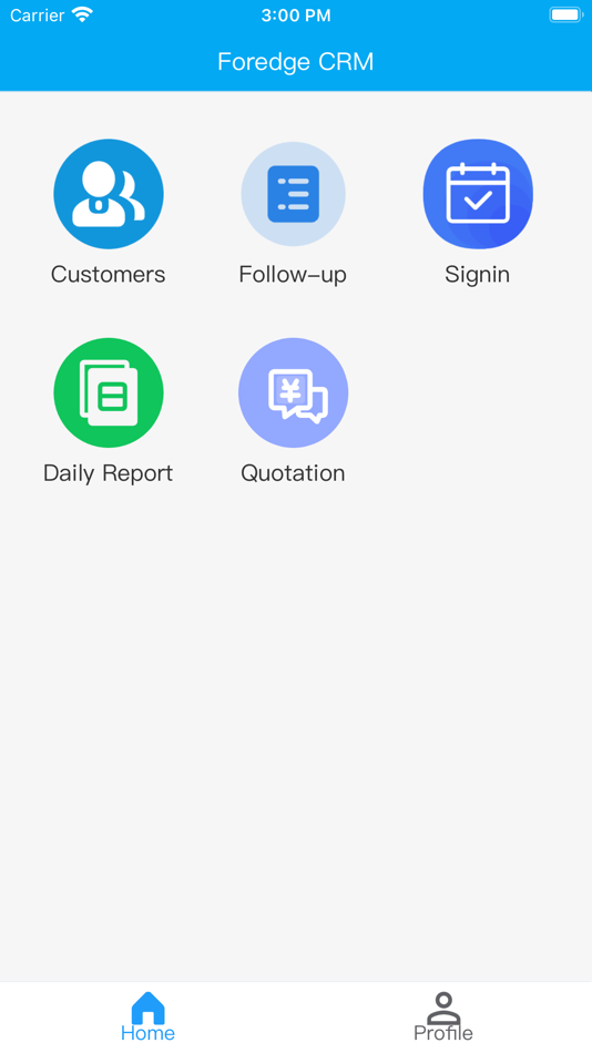 #1. Foredge CRM (iOS) Podle: Shenzhen Fengrunda Technology Co.,Ltd.