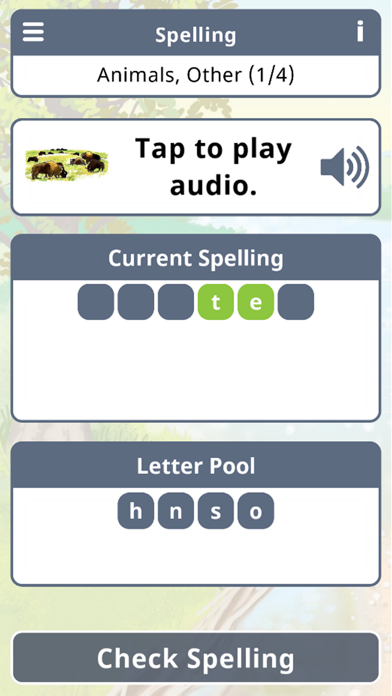 Eastern Shoshone Vocab Builder Screenshot