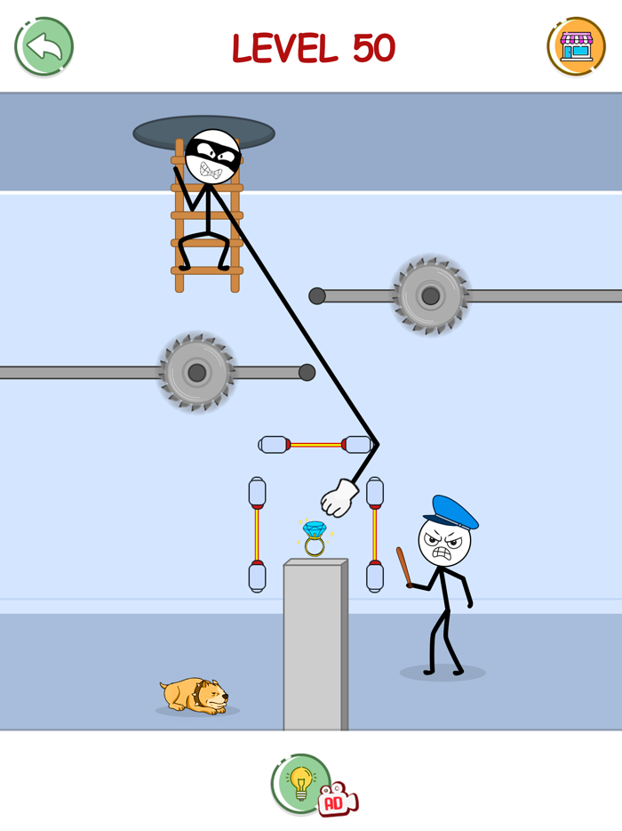 Escape Puzzle Stickman Robber