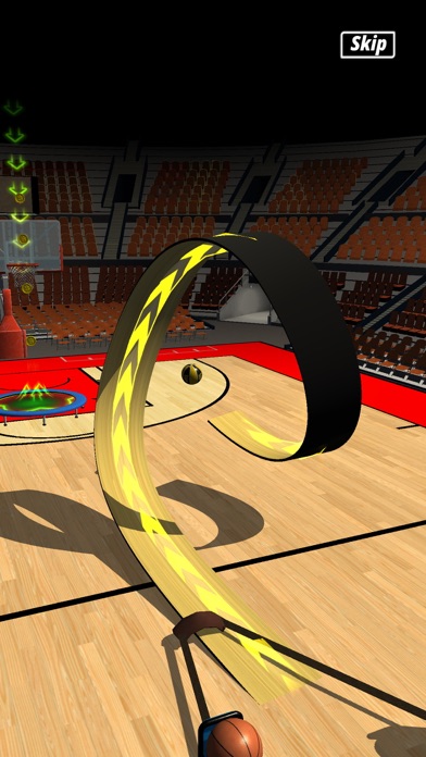 Slingshot Basketball! Screenshot