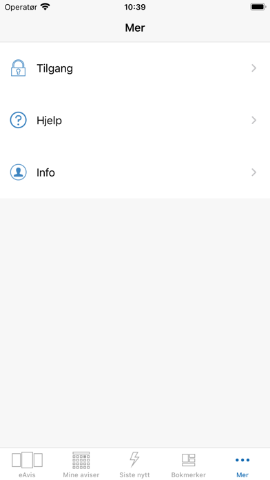 Namdalsavisa eAvis Screenshot