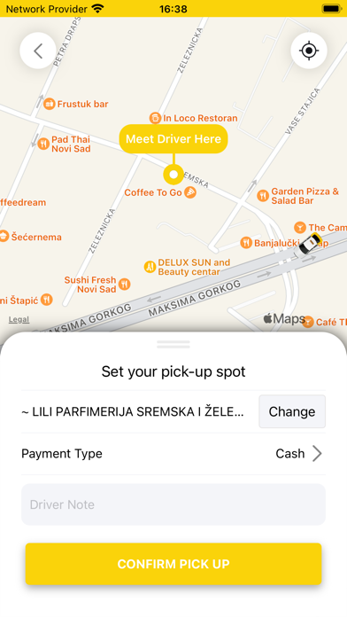 Taxi Pan Screenshot