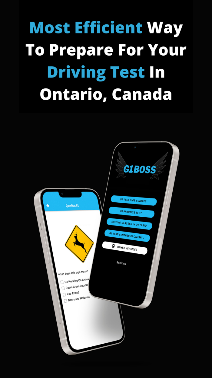 G1 Boss Driving Test Ontario