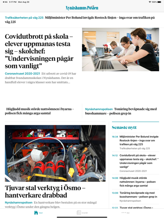 Screenshot #5 pour Nynäshamns Posten