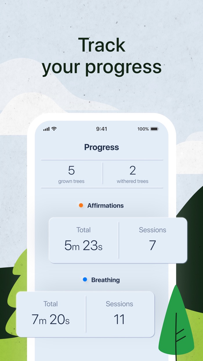 Affirmations and Breathing Gromi