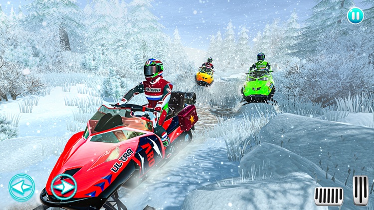 Snowmobile Bike Racing Fever