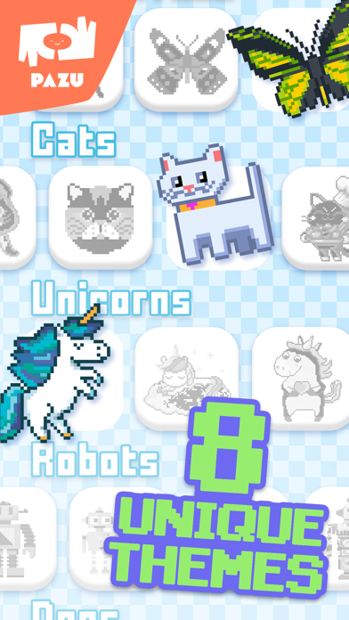 Pixel coloring games for kids Screenshot
