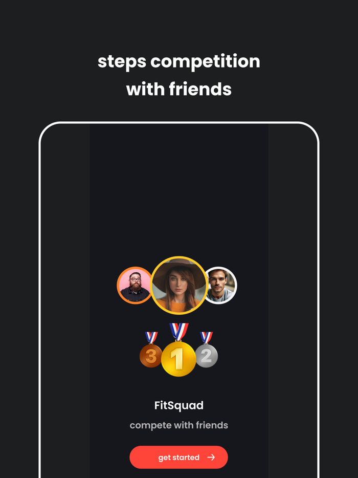 Fitsquad compete with friends