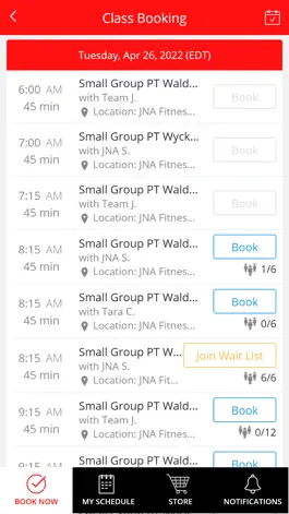 Game screenshot JNA Fitness NJ apk