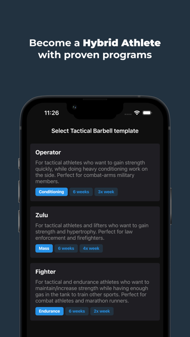 TacStrength Screenshot