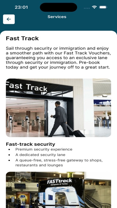 Global Airport Concierge (GAC) Screenshot