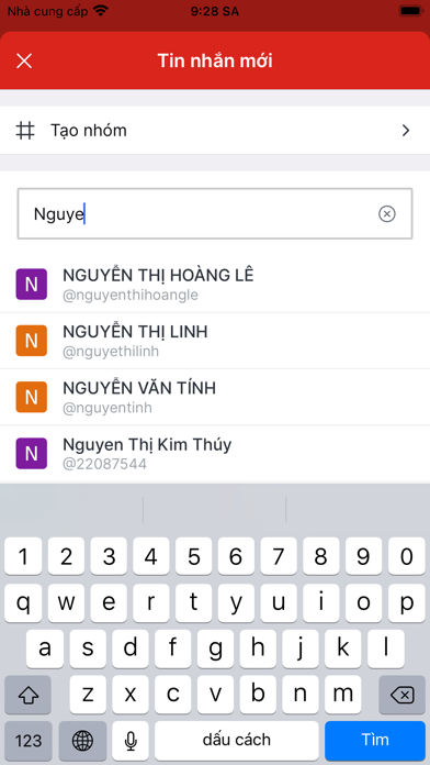 Tin nhắn STĐV Thái Bình Screenshot