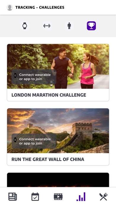 Aspire to Inspire Fitness Screenshot