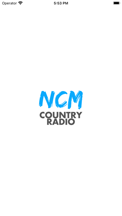 NCM Country Radio Screenshot