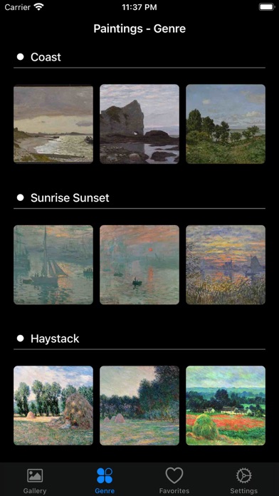 Artlist - Monet Collection Screenshot