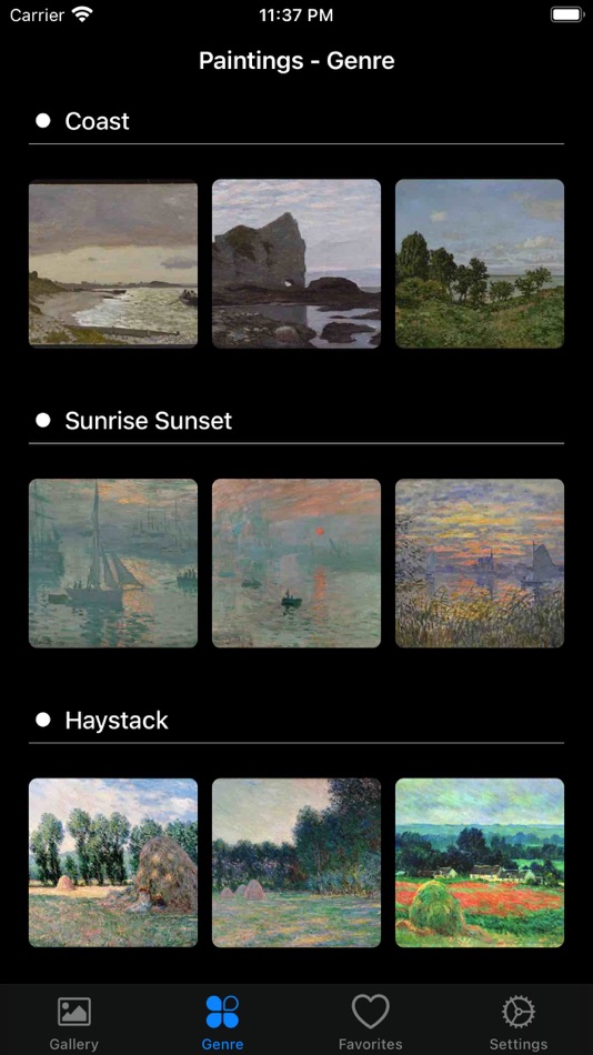 #7. Artlist - Monet Collection (iOS) Podle: Jinan Matrix Information Technology Co., Ltd.