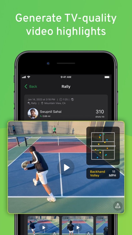 SwingVision: Tennis Pickleball