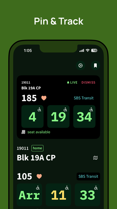 Singapore Bus Screenshot