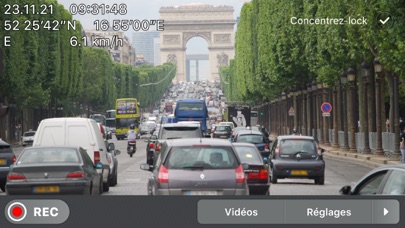Screenshot #2 pour Caméra de conduite. HD dashcam