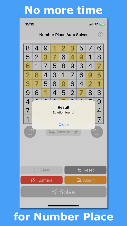 #1. Number Place Auto Solver (iOS) 由: HIROSHI IMAJO