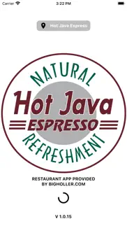 hot java express iphone screenshot 1