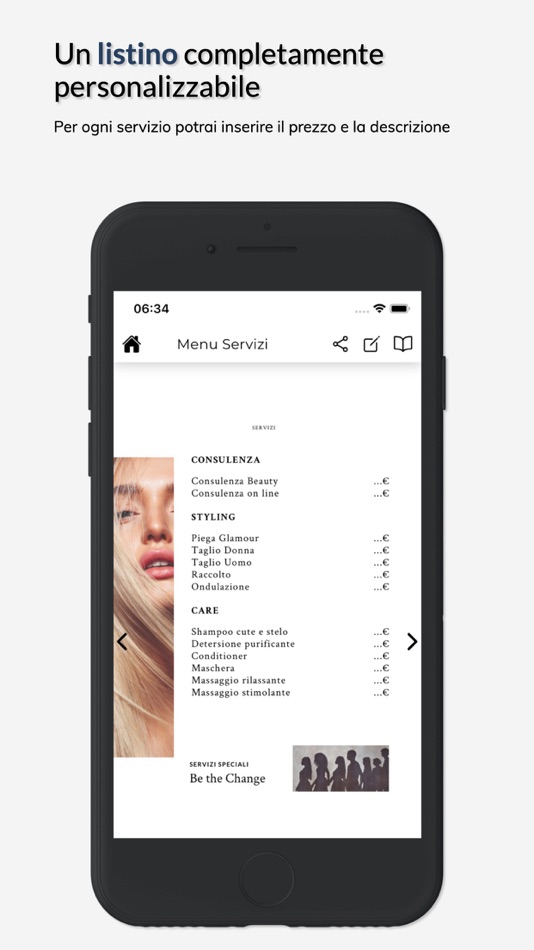 #3. Digital Partner Menu (iOS) Podle: Digital Evolution Italia