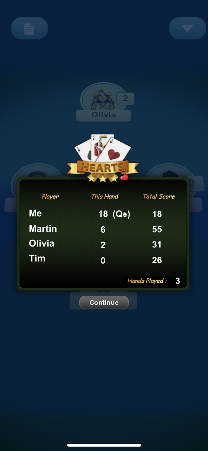 Hearts Card Game Classic