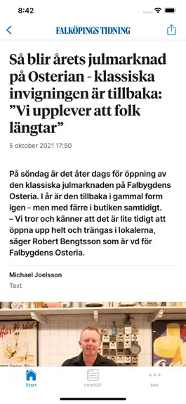 Game screenshot Falköpings Tidnings Nyhetsapp apk