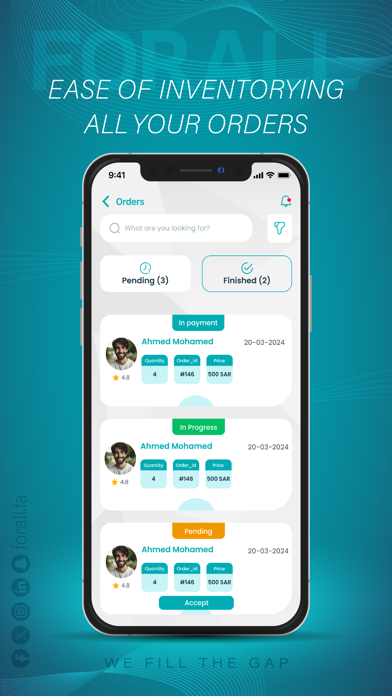 FORALL Vendors Screenshot