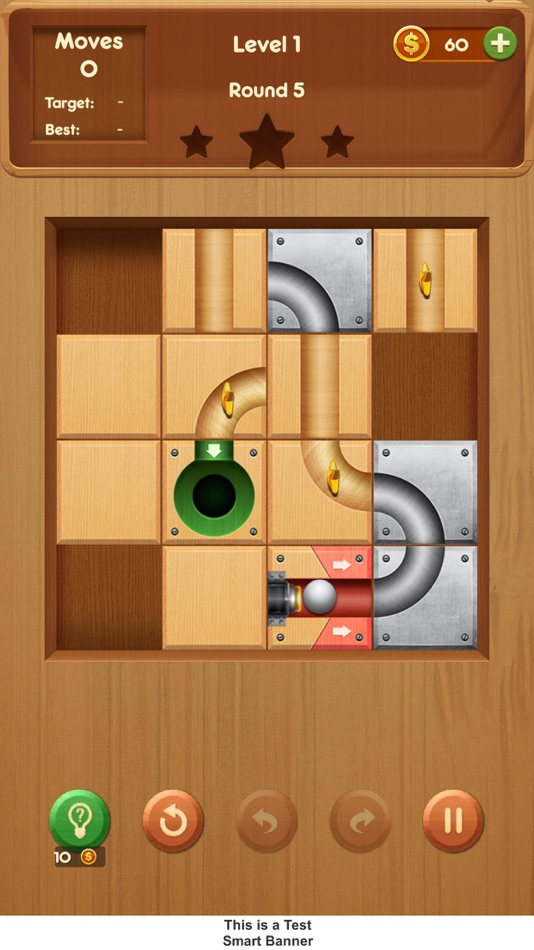 #5. Ball Slide - Smart Puzzle (iOS) By: Donald Washington