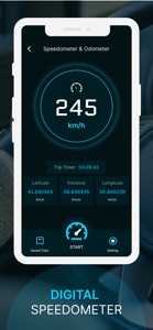 GPS Speedometer - Odometer screenshot #2 for iPhone