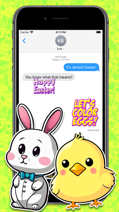 Easter Fun Stickersのおすすめ画像3