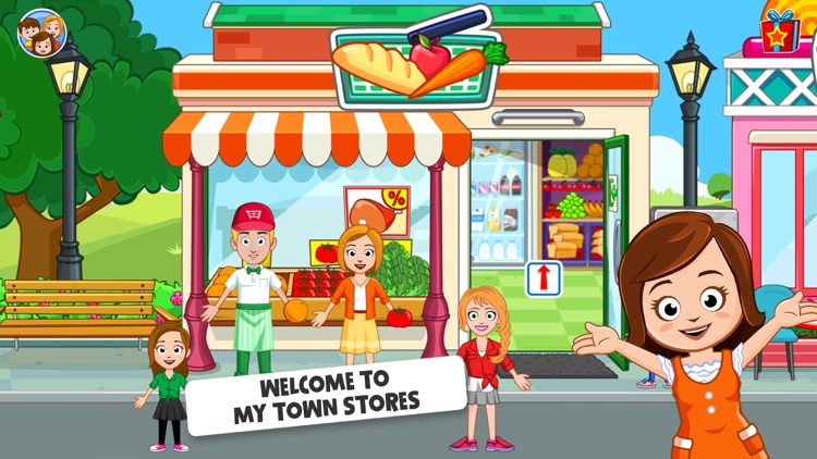 Shops & Stores game - My Town