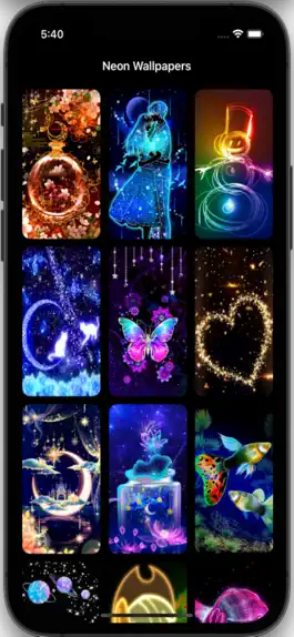 Game screenshot Neon Wallpapers HD hack