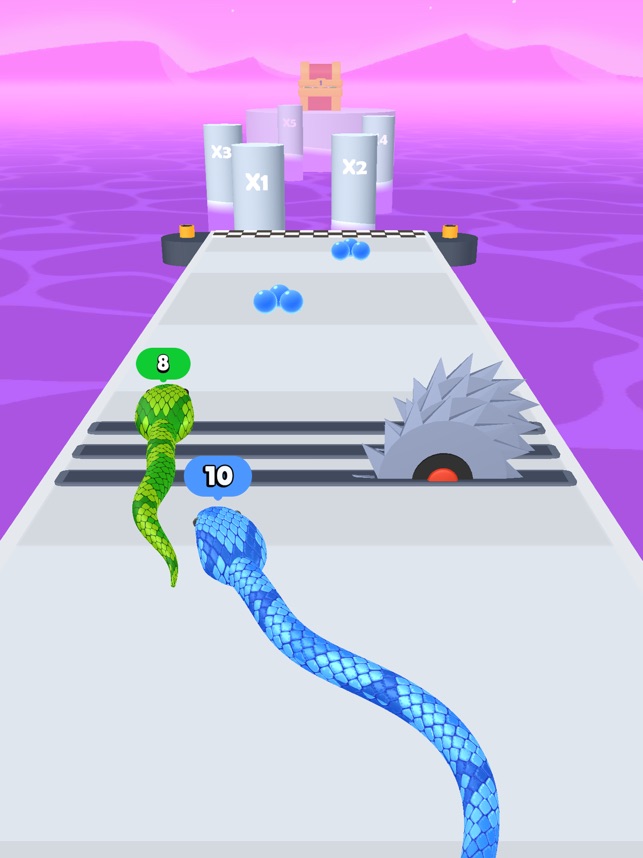 Jogo Big Snake Run Race Bridge : Snake Run Race e Merge Master 3D entre nós  sem WiFi para meninas Super estilista Slithering Snakes Jogo grátis::Appstore  for Android