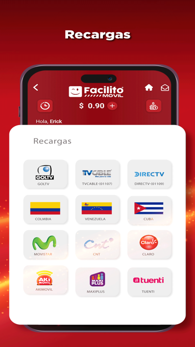 Facilito Movil Screenshot