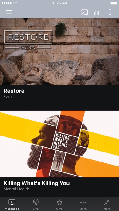 oneChurch.tv Screenshot