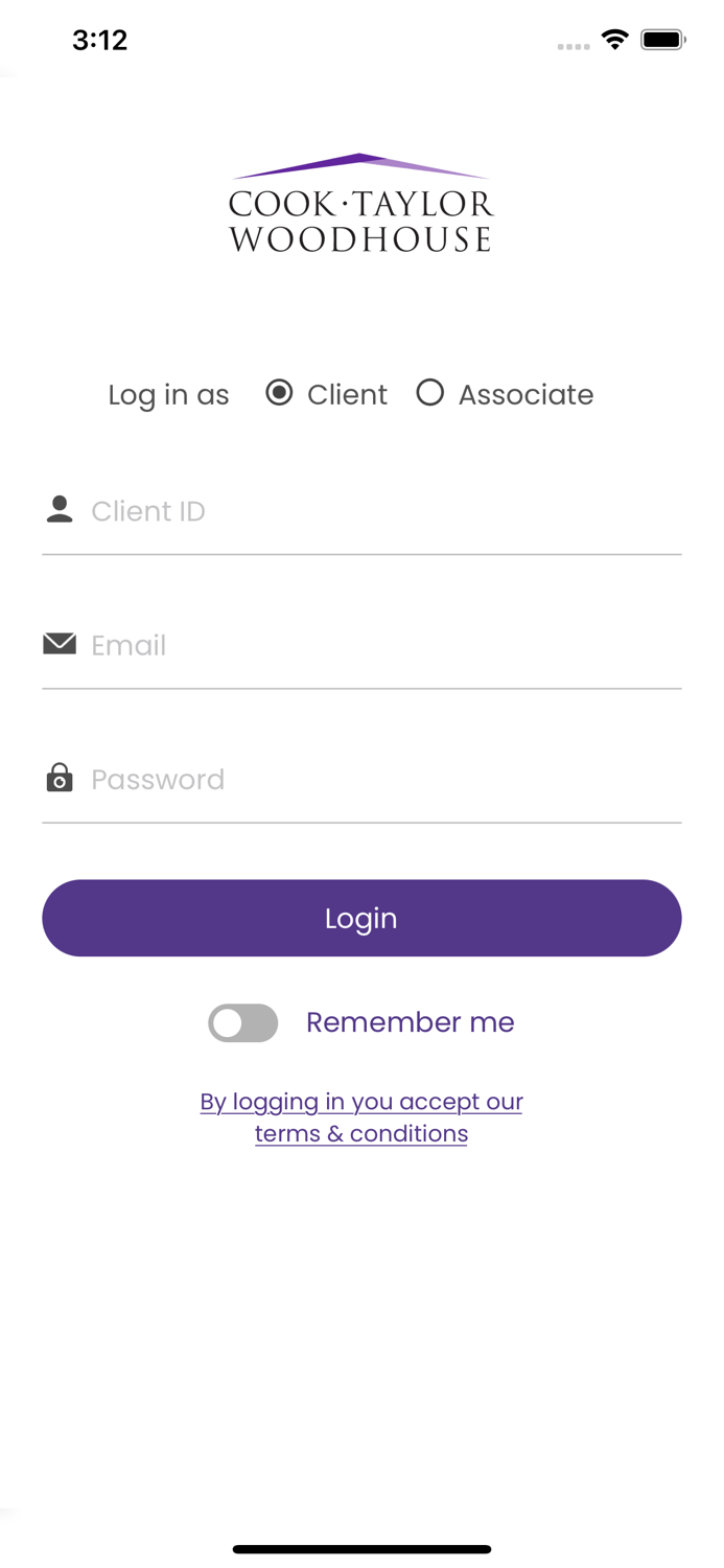 Cook Taylor Woodhouse Portal