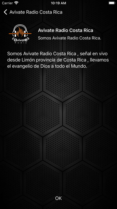 Avivate Radio Costa Rica Screenshot