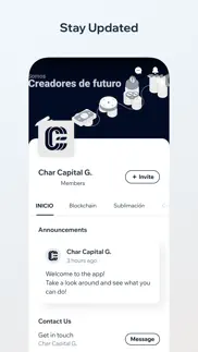 char capital group iphone screenshot 1