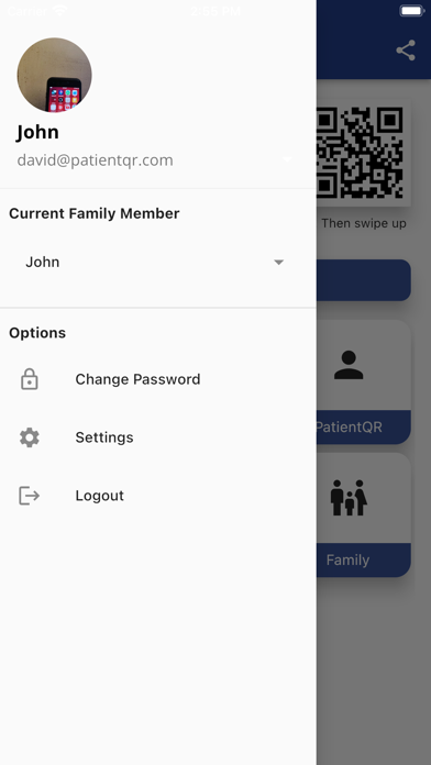 PatientQR Screenshot