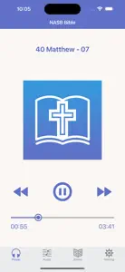 NASB Bible (Audio & Book) screenshot #1 for iPhone