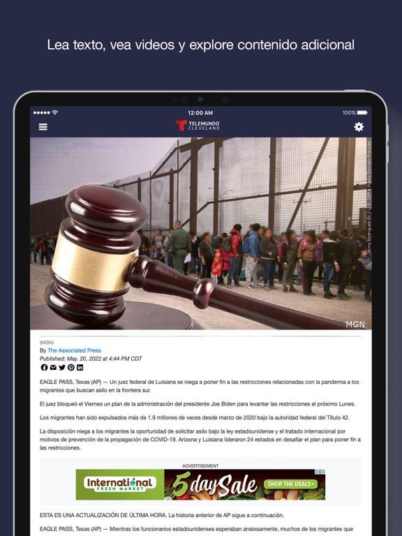 App screenshot