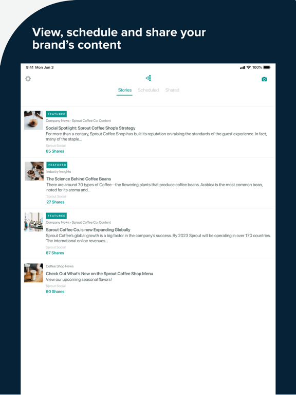 Screenshot #4 pour Advocacy by Sprout Social